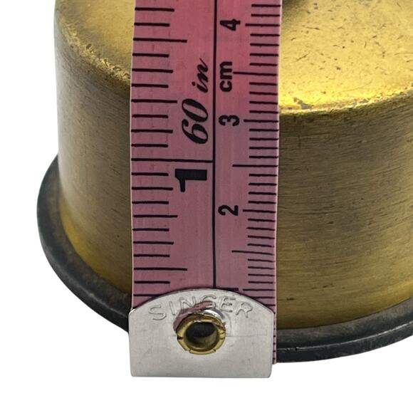 Vintage Brass Stamp Roll Dispenser. Div. of K. & McD. Inc. Retro Dark Academia - Picture 12 of 13